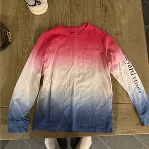 Vineyard Vines Pink Cotton Tee